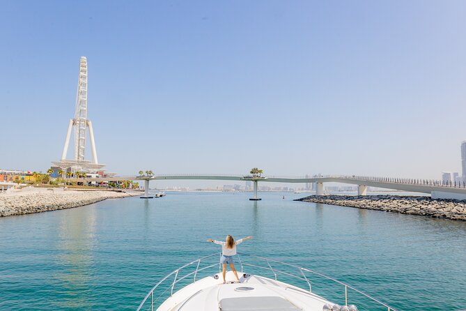 1 HR - Dubai Marina Luxury Yacht Tour - Dubai Marina from the water