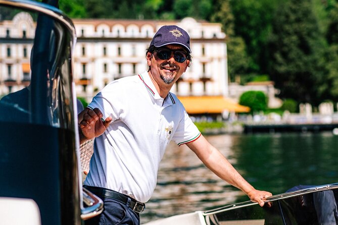 1H Luxury Cruise Como Lake Tender Yacht Invictus 9 Pax - The return through Blevio to Como