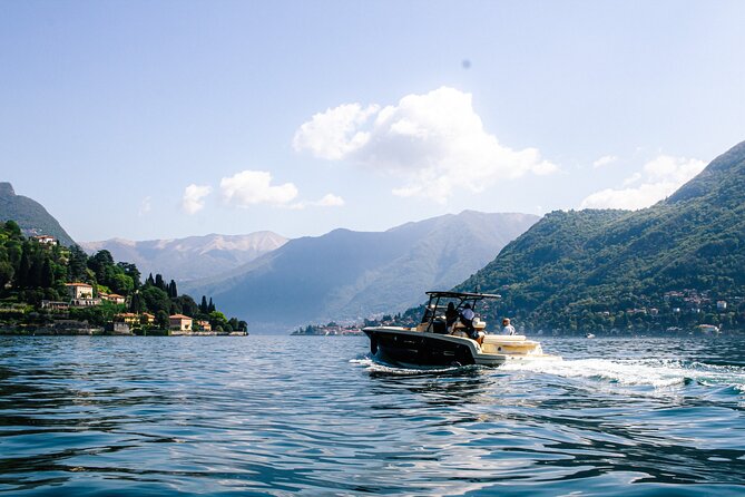 1H Private Cruise Lake Como Tender Yacht Invictus 6 pax - Meeting the boat at Como’s Lario bar