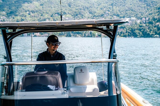 1H Private Cruise Lake Como Tender Yacht Invictus 6 pax - Blevio and the return to Como