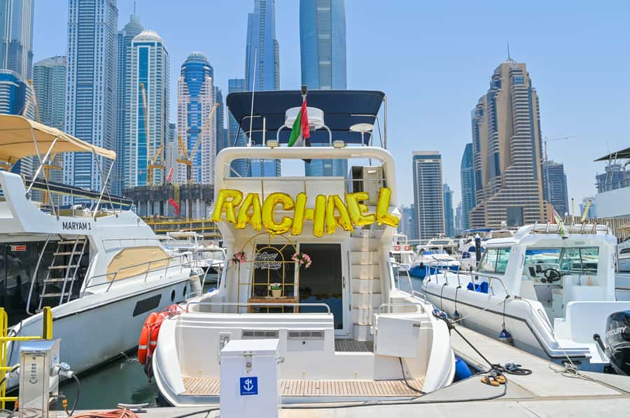 2 Hour Birthday Celebration on a Yacht in Dubai - Setting off from Yacht Berth BD 09