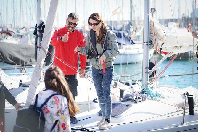 2 hour Sailing Experience on J80 Racing Yacht in Barcelona - A closer look at the sailing itself