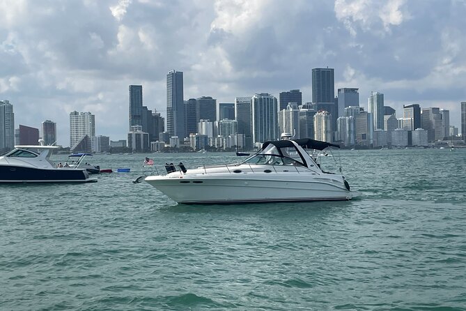 2 Hour Serenity and Scenery Yacht Cruise Miami - The Port of Miami and its giant ships