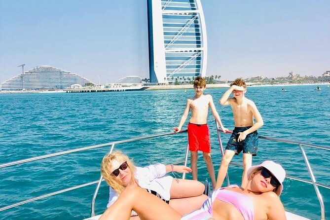 2 Hours Dubai Marina 50ft Private Luxury Yacht Sightseeing Tour - The 10-minute Ain Dubai photo stop