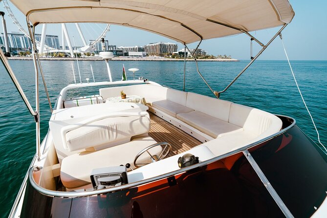 2 Hours Dubai Marina 50ft Private Luxury Yacht Sightseeing Tour - The important Atlantis route warning