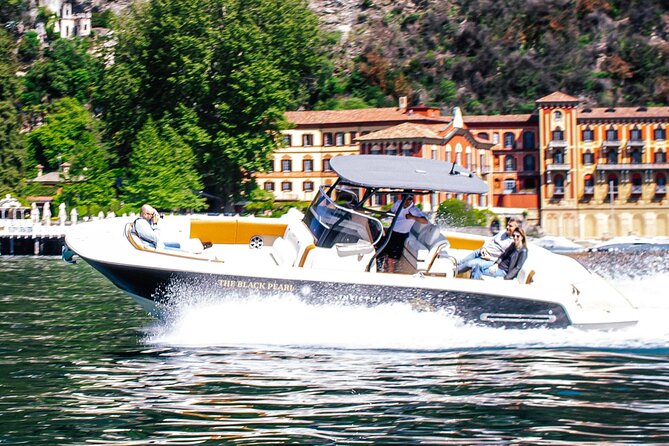 2H Private Cruise on Lake Como Tender yacht Invictus 9 pax - Blevio and the final run into Como