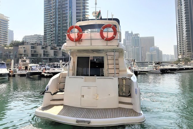 3-Hour Luxury Yacht Cruise from Dubai Marina - Fishing, music, and the party atmosphere