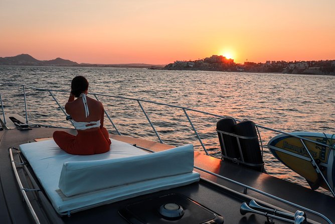 3Hr Private Yacht Cruise in Cabo As if you were aboard your own Private Yacht.Al - Whale Watching From December Through March