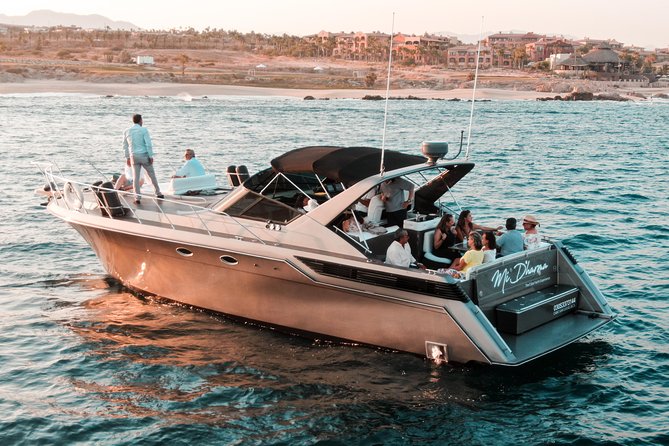3Hr Private Yacht Cruise in Cabo As if you were aboard your own Private Yacht.Al - Service, Comfort, and What to Expect Aboard