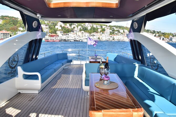 5-Hours Private Luxury Yacht for Bosphorus Cruise in Istanbul - Sailing past Dolmabahce Palace