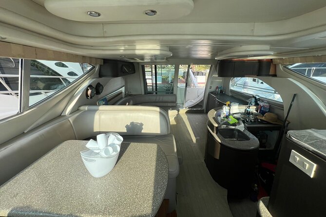 50ft Miller Blue | Miami Yacht Rental | 3 to 6 Hours | 13 Ppl - What is included on the boat