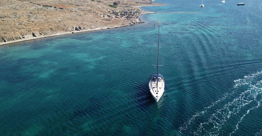 6 Hours Tour to Delos and Rhenia Islands with Sailing Yacht - Sailing aboard S/Y Aeolus