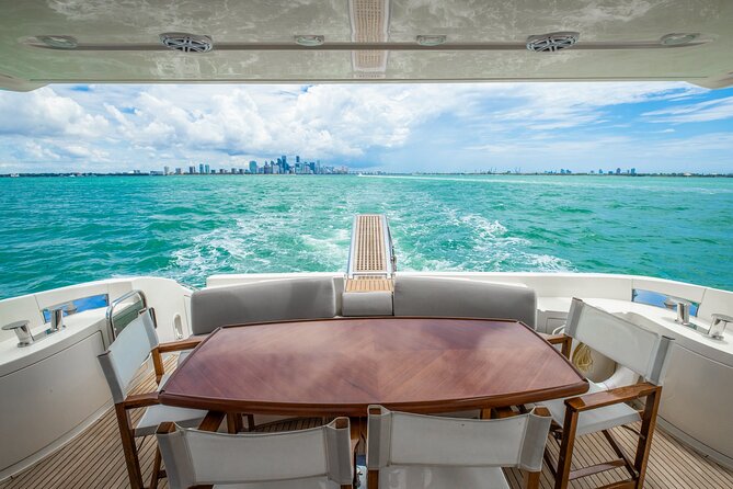 62' Azimut Yacht Charter - Key Biscayne and the Miami Marine Stadium