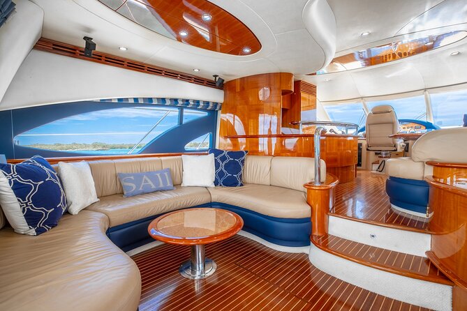 62' Azimut Yacht Charter - Choosing four hours or eight hours