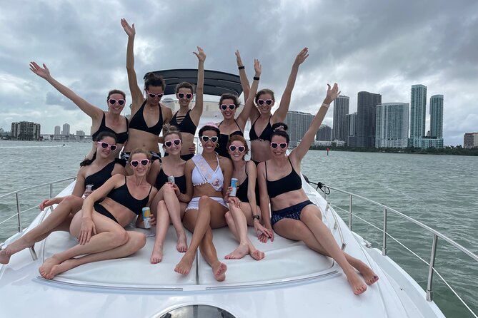 65ft Yacht Charter in Miami - The yacht’s three bedrooms and three bathrooms