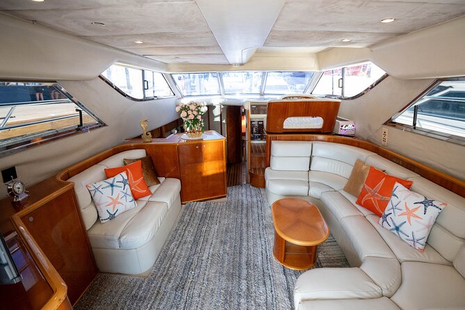 70ft + Free Hour | Miami Yacht Rental | 3 to 8 Hours | 13 ppl - Cruising the Miami River for about 40 minutes