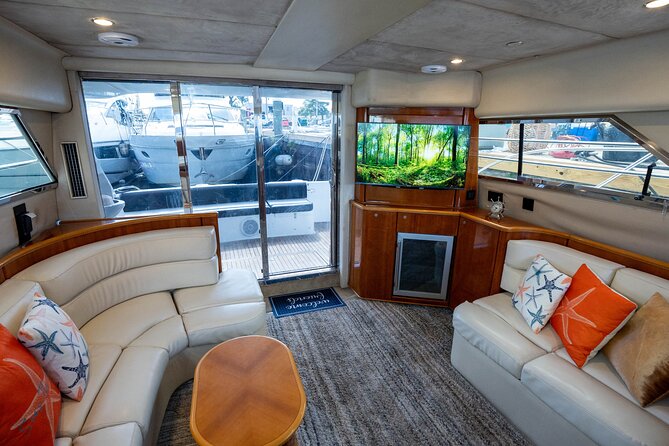 70ft + Free Hour | Miami Yacht Rental | 3 to 8 Hours | 13 ppl - Beginning at Regal Marina in Miami