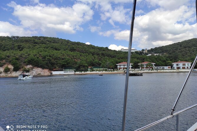 8-Hours Private Swimming Luxury Yacht Cruise to Princes' Island - Burgaz Island and its pine-covered slopes