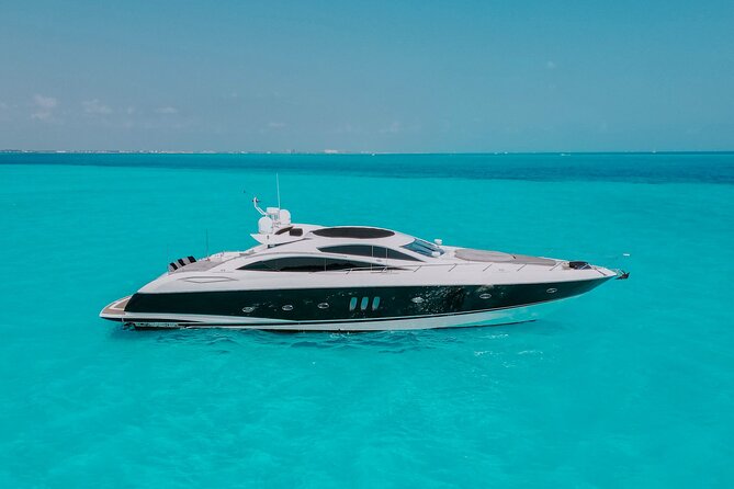 82 Feet Mega Yacht Rental up to 15pax in Cancun - Snorkeling from the yacht