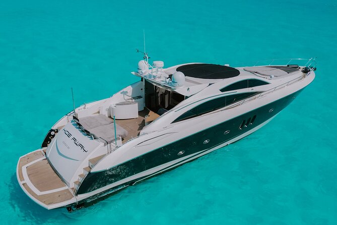 82 Feet Mega Yacht Rental up to 15pax in Cancun - Cruising Cancun’s turquoise water