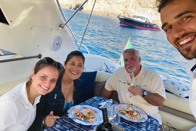 A Classy Capri Tour: a day on a luxury private yacht - Coral Grotto and Punta Carena Lighthouse