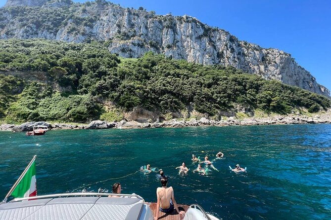 A Classy Capri Tour: a day on a luxury private yacht - Bagni Regina Giovanna and Sorrento’s rocky coast