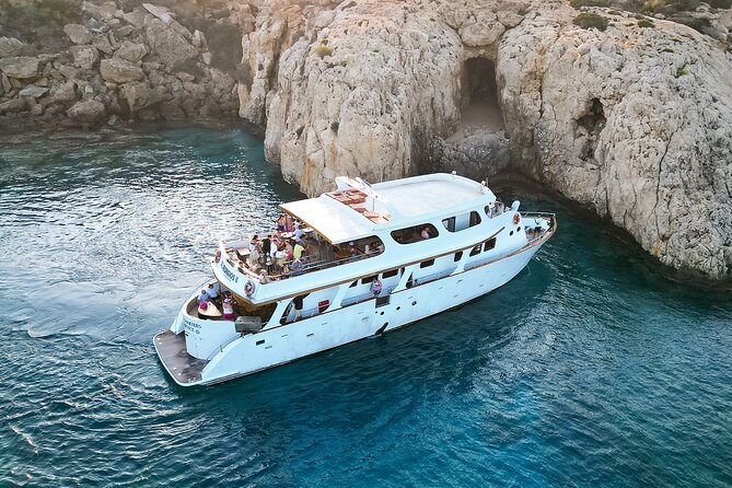 A Protaras Luxury Yacht Private Charter Experience - Cape Greco’s caves and pirate stories