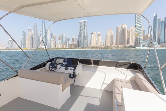 Affordable Yacht Rental Viktoriia from Dubai Marina - What is included, and what you must arrange