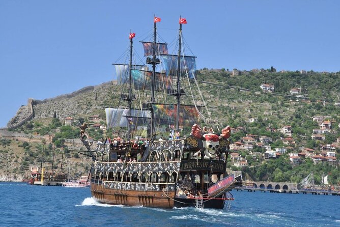 Alanya: Pirates Yacht Tour with Lunch and Soft Drinks - Key points to know before you book
