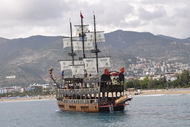 Alanya: Pirates Yacht Tour with Lunch and Soft Drinks - Booking, cancellation, and group details