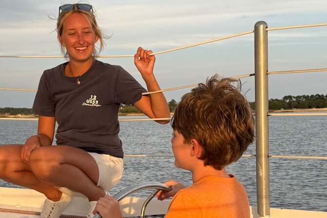 America's Cup 12-Meter Yacht Afternoon Sail from Hilton Head - How Comfortable Is the Deck Seating?