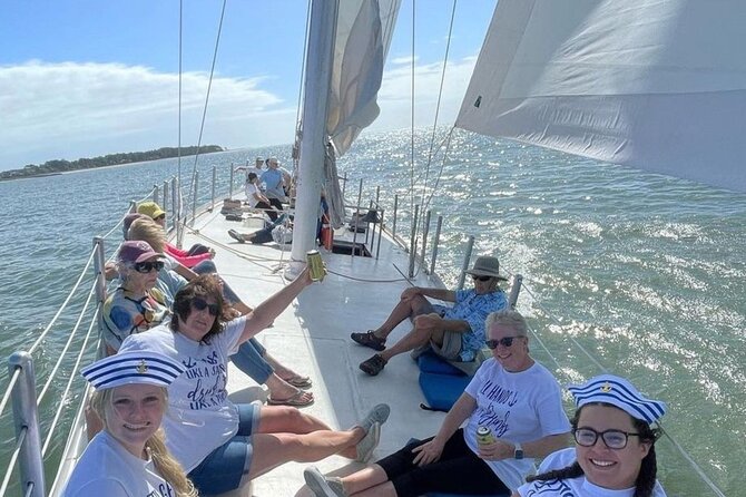 America's Cup 12-Meter Yacht Afternoon Sail from Hilton Head - Harbour Town Lighthouse, Marina, and Intracoastal Views
