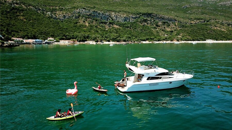 Arrábida Full-Day Yacht Tour from Lisbon - Arrábida’s water, beaches, and mountain views