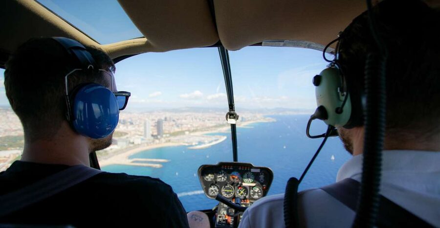Barcelona: Helicopter Flight with Optional Yacht Cruise - The yacht cruise adds the slower half of the day