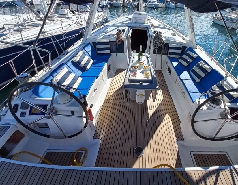Barcelona: Luxury Private Yacht Daytime Cruise - Beyond the harbor: Barceloneta, the W Hotel, and Olympic Towers