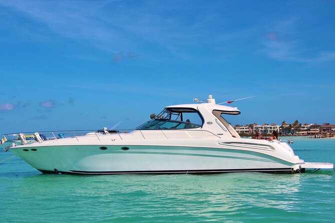 Beautiful SUNDANCER 60ft Private yacht / 18PAX 25P15 - Heading toward Isla Mujeres