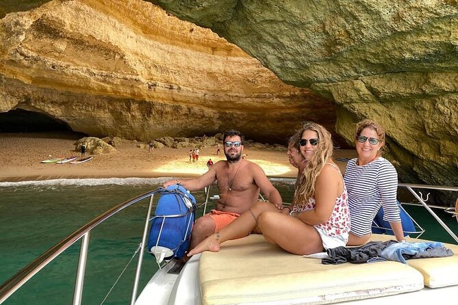 Benagil private yacht from lagos with drinks, tapas, paddle boards and kayak - A yacht day built around comfort