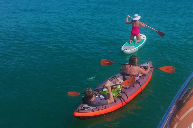 Benagil private yacht from lagos with drinks, tapas, paddle boards and kayak - Is $1,451.16 good value?