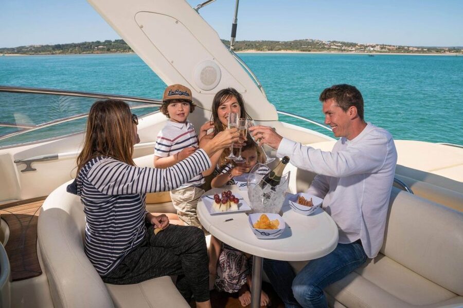 Benagil Sea Caves private yacht charter from lagos - Smaller caves, snorkeling, and calm-water play
