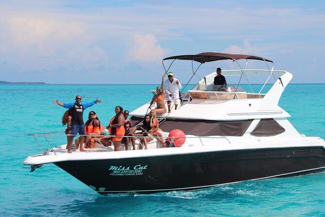 Big Yacht 48ft Rental up to 15 Pax snorkel - What the $380 private yacht price really buys