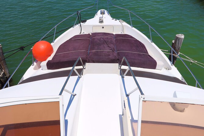 Big Yacht 48ft Rental up to 15 Pax snorkel - Leaving Cancun Bay behind