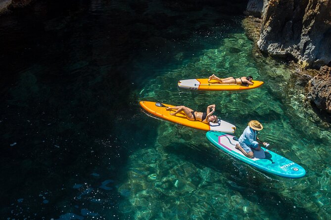 Blue & Green cave tour with yacht from town Hvar - Budikovac Island starts the swimming