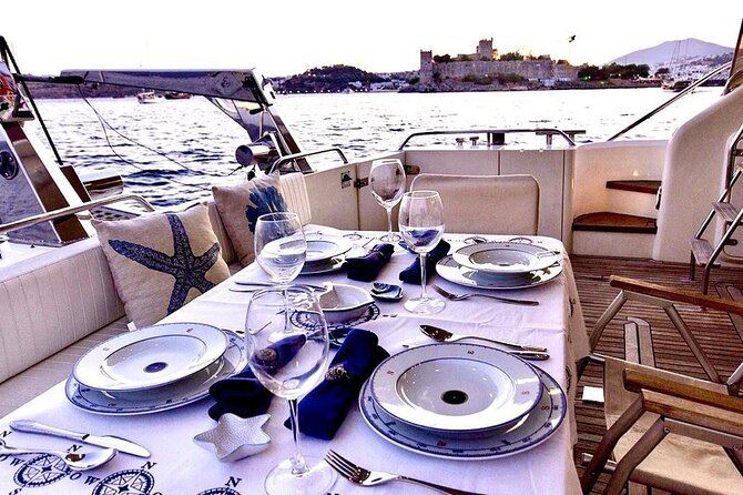 Bodrum Private Motor-Yacht Sunset Tour With Dinner For 3 Hour - Weather, route changes, and what to pack