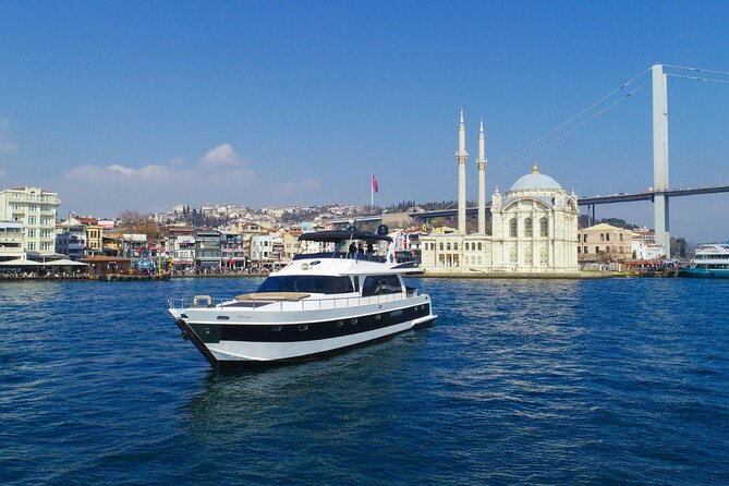 Bosphorus Night Cruise on the Luxury Yacht - Bebek and the narrow waters near Rumeli Fortress