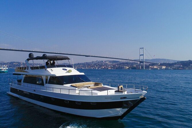 Bosphorus Night Cruise on the Luxury Yacht - Fatih Sultan Mehmet Bridge and Anadolu Fortress