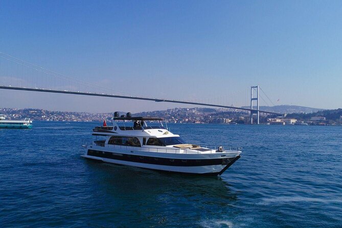 Bosphorus Night Cruise on the Luxury Yacht - Dolmabahçe Palace and Çırağan Palace from the water