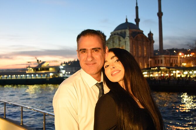 Bosphorus Night Cruise with Luxury Yacht - Maiden’s Tower and the return toward Galataport