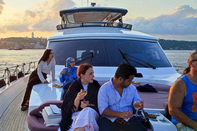 Bosphorus Sunset Cruise on Deluxe Yacht in Istanbul - Arnavutköy, Bebek, and the European shore