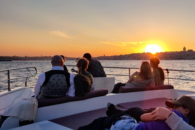 Bosphorus Sunset Cruise on Deluxe Yacht in Istanbul - Galata, the Golden Horn, and the final approach