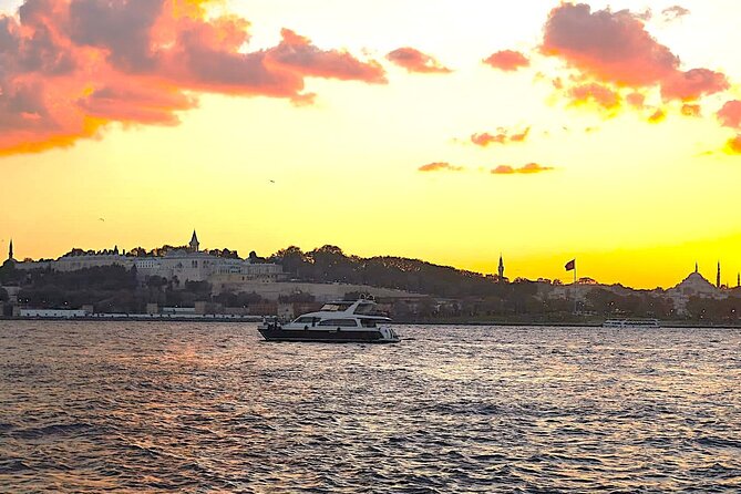 Bosphorus Sunset Cruise with Live Guide on Luxury Yacht - Maiden’s Tower and Istanbul’s historic center